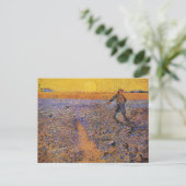De Sower door Vincent van Gogh Briefkaart (Staand voorkant)