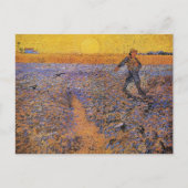 De Sower door Vincent van Gogh Briefkaart (Voorkant)