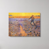 De Sower door Vincent van Gogh Canvas Afdruk (Voorkant)