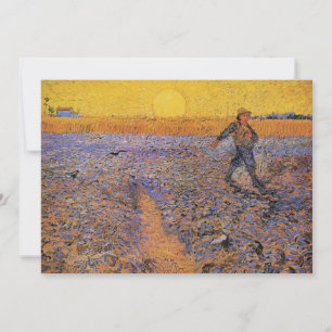 De Sower door Vincent van Gogh Kaart