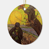 De Sower door Vincent van Gogh Keramisch Ornament (Links)