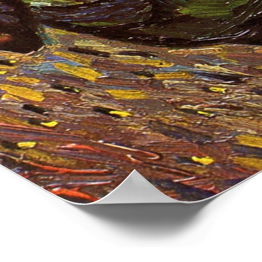 De Sower door Vincent van Gogh Poster (Hoek)