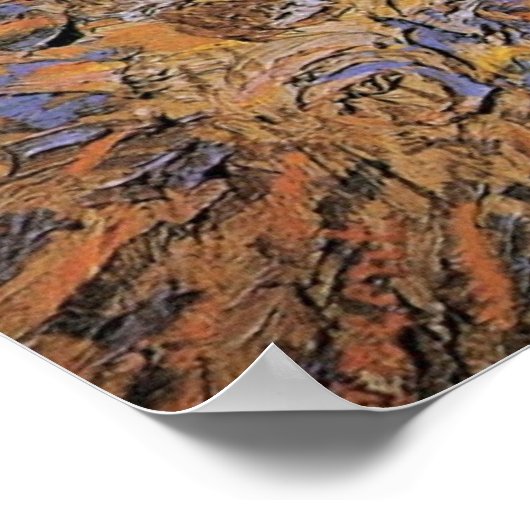 De Sower door Vincent van Gogh Poster (Hoek)