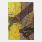 De Sower door Vincent van Gogh Theedoek (Verticaal)