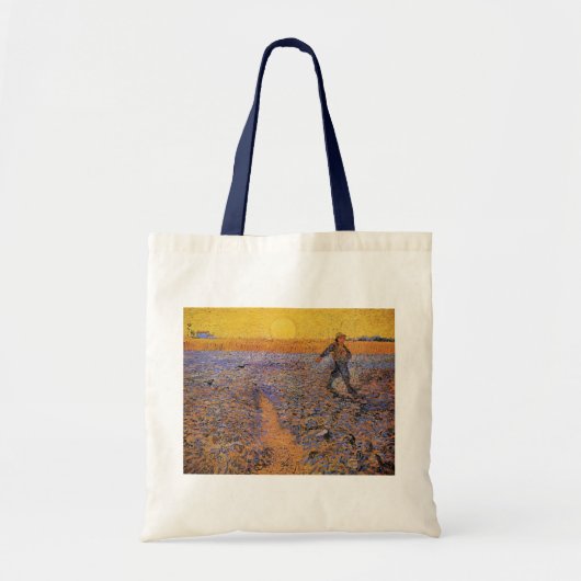 De Sower door Vincent van Gogh Tote Bag (Voorkant)