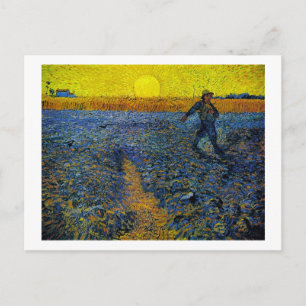 De Sower (F422) Van Gogh Fine Art Briefkaart