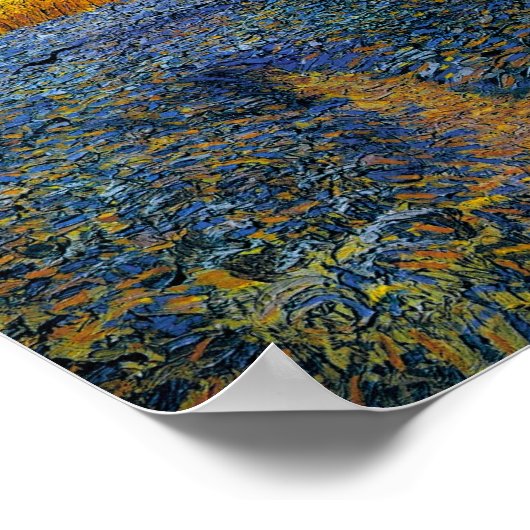 De Sower (F422) Van Gogh Fine Art Poster (Hoek)