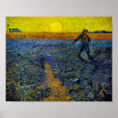 De Sower (F422) Van Gogh Fine Art Poster (Voorkant)