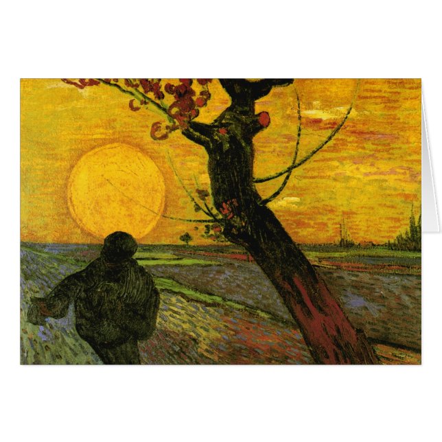 De Sower (F450) Van Gogh Fine Art (Voorkant Horizontaal)