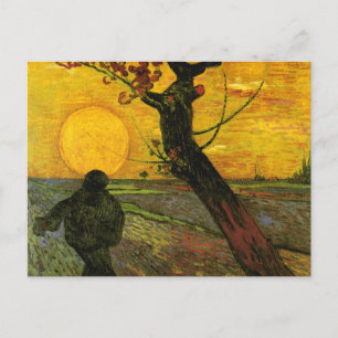 De Sower (F450) Van Gogh Fine Art Briefkaart