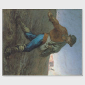 De Sower, Jean-Francois Millet Cadeaupapier (Vlak)