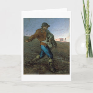 De Sower, Jean-Francois Millet Kaart