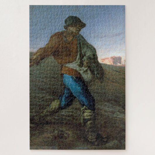 De Sower, Jean-Francois Millet Legpuzzel (Verticaal)
