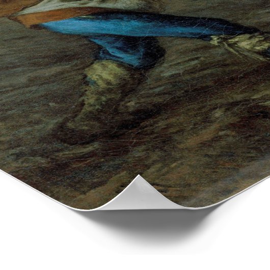 De Sower, Jean-Francois Millet Poster (Hoek)