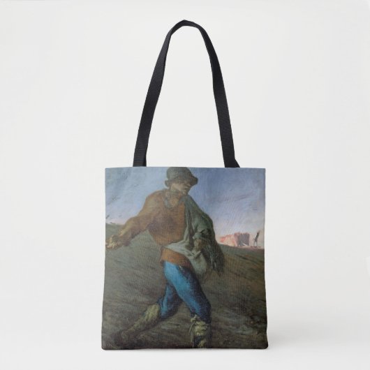 De Sower, Jean-Francois Millet Tote Bag (Voorkant)