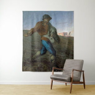 De Sower, Jean-Francois Millet Wandkleed