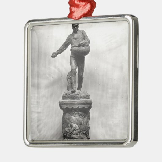 De Sower Metalen Ornament (Links)