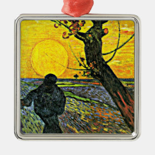 De Sower, mooi kunstschilderij van Vincent van Gog Metalen Ornament