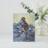 De Sower (na Millet), Van Gogh Fine Art Briefkaart (Staand voorkant)