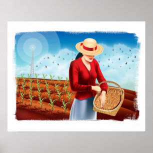 De Sower Poster