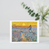 De Sower, Van Gogh Briefkaart (Staand voorkant)