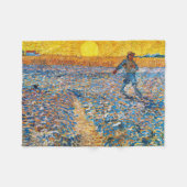 De Sower, Van Gogh Fleece Deken (Voorkant (Horizontaal))