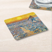 De Sower, Van Gogh Kartonnen Onderzetters (Schuin)