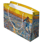De Sower, Van Gogh Large Gift Bag Groot Cadeauzakje (Achterkant Gekanteld)