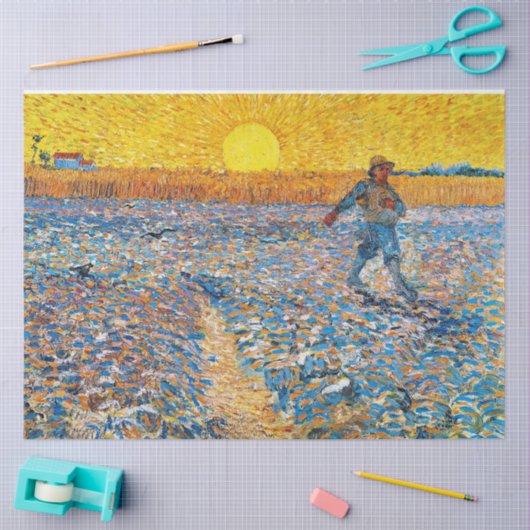 De Sower, Van Gogh Tissuepapier (Craft)