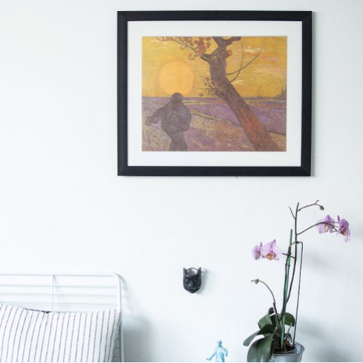 De Sower van Vincent van Gogh,  Fine Art Poster