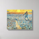 De Sower | Vincent Van Gogh Canvas Afdruk<br><div class="desc">The Sower (1888) door de Nederlandse postpressionist Vincent Van Gogh. Het originele kunstwerk is een olie op canvas. De landschapscène shows een boer in een abstract veld met de felgele zon op de achtergrond. Gebruik de ontwerphulpmiddelen om douanetekst toe te voegen of het afbeelding te personaliseren.</div>