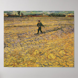 De Sower, Vincent van Gogh Poster