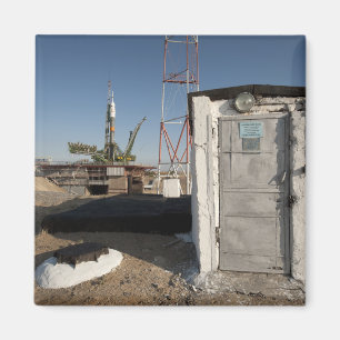 De Soyuz-raket kort na aankomst 2 Magneet