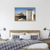 De Soyuz-raket kort na aankomst Canvas Afdruk (Insitu (Slaapkamer))