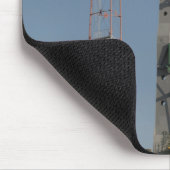 De Soyuz-raket kort na aankomst Muismat (Hoek)