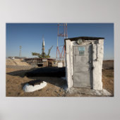 De Soyuz-raket kort na aankomst Poster (Voorkant)