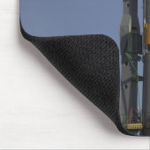 De Soyuz-raket wordt in positie 2 geplaatst Muismat (Hoek)