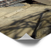 De Soyuz-raket wordt in positie 2 geplaatst Poster (Hoek)