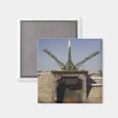 De Soyuz-raket wordt in positie 3 geplaatst Magneet (Voorkant / Achterkant)
