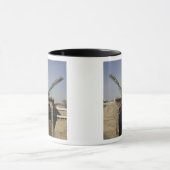 De Soyuz-raket wordt in positie 3 geplaatst Mok (Midden)