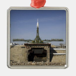 De Soyuz-raket wordt in positie 6 Metalen Ornament