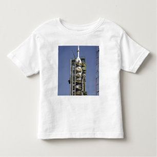 De Soyuz-raket wordt in positie gebracht Kinder Shirts