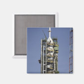 De Soyuz-raket wordt in positie gebracht Magneet (Voorkant / Achterkant)