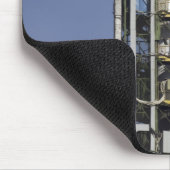 De Soyuz-raket wordt in positie gebracht Muismat (Hoek)