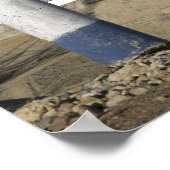 De Soyuz-raket wordt in positie gebracht Poster (Hoek)