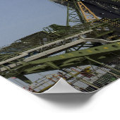 De Soyuz-raket wordt in positie gebracht Poster (Hoek)