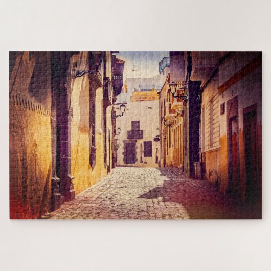 De Spaanse Alley Legpuzzel (Horizontaal)