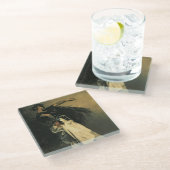 De Spaanse danseres, studie voor El Jaleo, 1882 Glazen Onderzetter (Schuin)