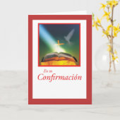 De Spaanse Duif van de Kaart van de bevestiging, (Gele Bloem)