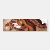 De Spaanse gitarist (door Pierre-August Renoir) Bumpersticker (Voorkant)
